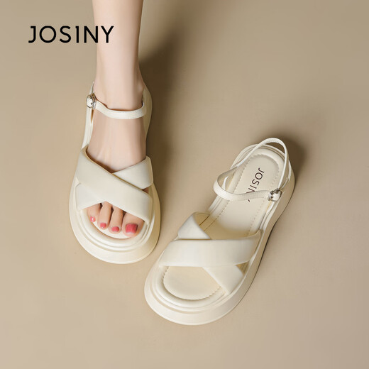 Zhuosini semelle douce Sandales Sandales Chaussures pour femmes confortables à porter à l'extérieur 2025 Nouvelle-une longueur d'une longueur de courroie de la courroie de la courroie