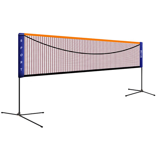 Yinghui (INVUI) badminton net rack mobile portable badminton rack adjustable standard 5.1 meters singles with ball net