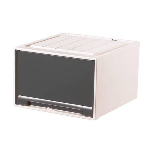 Pupan-Garderobe Aufbewahrungsbox Schublade Kleidungskasten Haushalt Kleidung Aufbewahrungsbox Plastik Plastik Unterwäsche Aufbewahrungsschrank C3523 Tiefe 45*Breite 35*High 23cm Einpack von braunen Exportqualität/No Installation