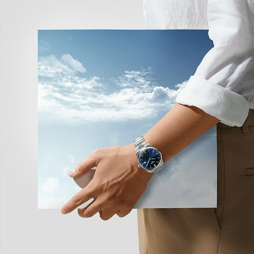 Tissot watch PR100 series men's watch Swiss quartz men's steel band watch business watch New Year gift