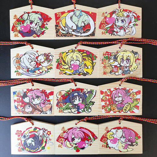 
Yonghuan animation 2D Qianlian Wanhua Wishing Card Yushou Wishing Cards are listed and drawn by horsewood card Congyu 2-From the Rain size 12806) 1