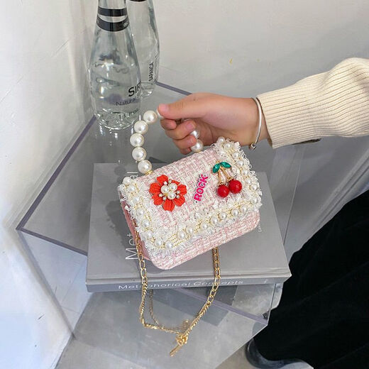Disney's fashionable princess handbag Internet celebrity little girl mini versatile crossbody bag children's small fragrance style bag 2025 new model 9756 rabbit blue