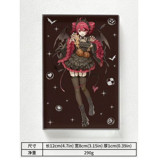 Yuanqi Children's Accent Crystal Stand de Teto Crystal Stand Transparent Brick Brick Anime Péripheral Acrylique Figure Ornements de bureau à deux dimensions Style 3 8 * 12 * 1CM BRIQUE DE CRISTAL DE POURS