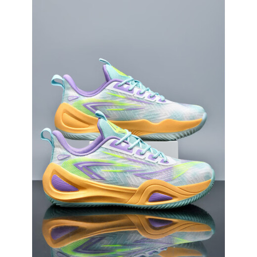2025 Nuevos zapatos de baloncesto para jóvenes para hombres ESTUDIANTES PRÁCTICOS PRÁCTICO CASIA CORRIENTE ALTA ALTA ATRIPTA AMPLADOS 897 PODVIO WHITE 35
