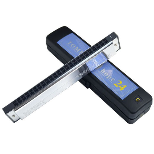 Tombo Japan Tongbao 6624 Performance de haut niveau Débutants et débutants Polyphonic Hope24 Harmonica Harmony Minor Tone Notes
