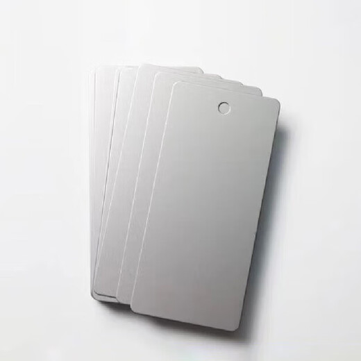 XMSJISO 3574 Salzspray Reference Test Stück Cr4 Cold Rolled Steel Plate Test Stück Experimentelle Massenverlustplattenpaar ISO9227 Ein Packung/10 Teile mit hängenden Löchern mit 13 Spezial