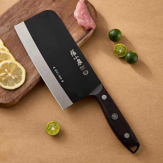 Couteaux ménagers de cuisine en acier inoxydable noir de Zhang Xiaoquan, couteaux de cuisine, couteaux à découper, JD.com limited