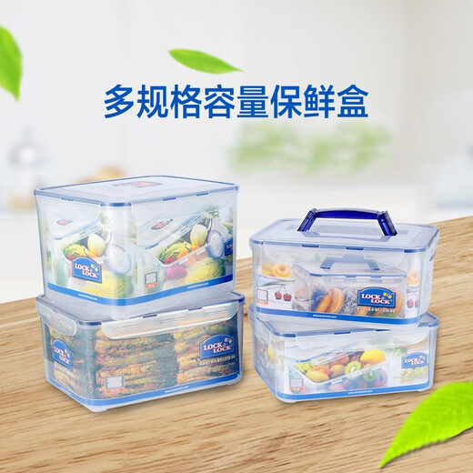 LocknLock乐扣乐扣保鲜盒12L大容量塑料收纳盒邮票相机密文件保存收纳 HPL829  3.9L保鲜盒