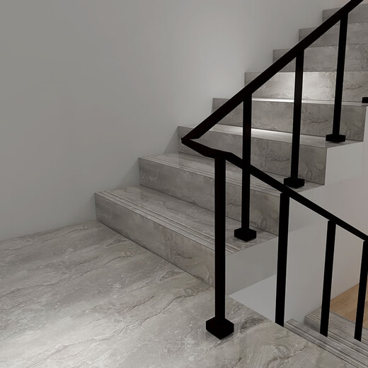 Carrelage de marche d'escalier marchepieds intégrés carrelage de marche en marbre carrelage d'escalier carrelage de marche épaissi pierre de marche DK13565 vernis intégré tout céramique 480X1350 autres