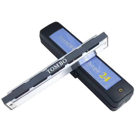 Tombo Japan Tongbao 6624 Performance de haut niveau Débutants et débutants Polyphonic Hope24 Harmonica Harmony Minor Tone Notes