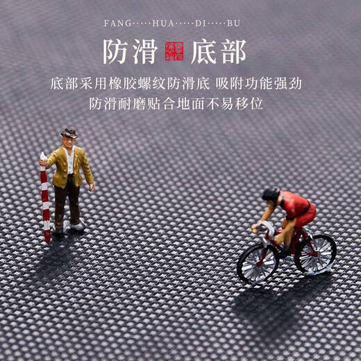 咏幻2025新年款入户门地垫半圆形丝圈家用进门口防滑耐脏 花满福-NF-12154 50*80cm丝圈材质蹭泥刮土