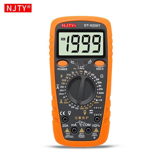 Chuanyu 9208T9905T hochpräziser digitaler Multimeter 2000V Hochspannungsmine Digital Display Antiburning Meter GY-9905T Standard (Hochspannung 2000V