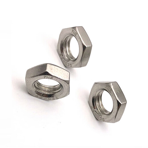 Oluxun custom GB6172304 stainless steel thin nut GB6173 hexagon thin flat thin screw cap M2-M48 M2-0.4 (5000 pieces)