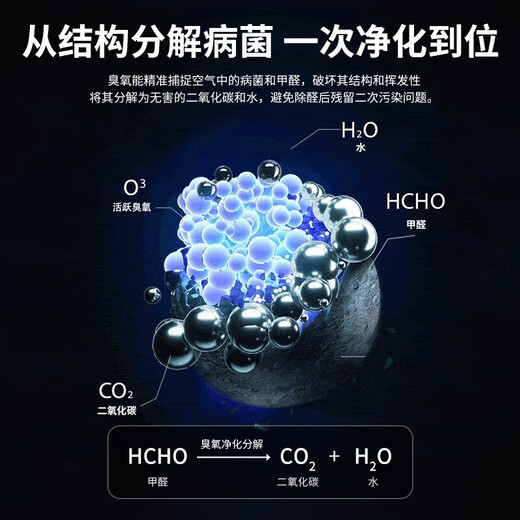 EVANLEY German ozone generator disinfection machine vehicle-mounted industrial household mite removal formaldehyde removal car farm deodorization sterilizer air purifier mobile model - food factory 5g/h (50 square meters) remote control