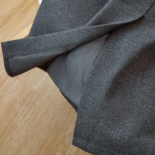 Sibaishe High Waist Skirt Women's 2025 Autumn New Fashion Solid Color Commuting Slit Slim Straight Skirt