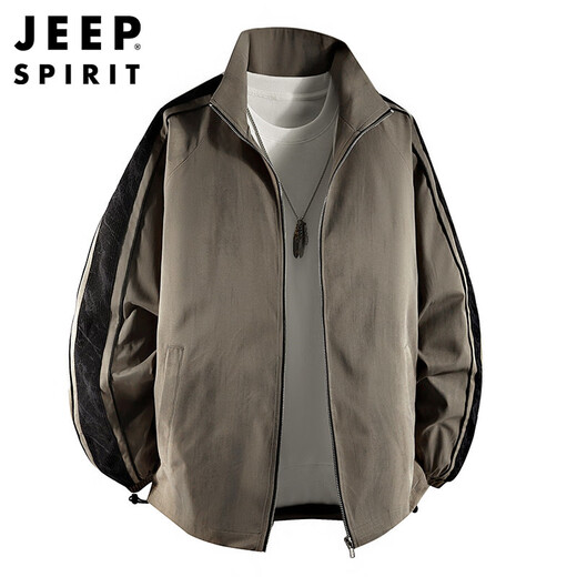 JEEP SPIRIT Jeep jacket men's jacket men's autumn and winter casual high-end style sports high-end sense handsome stand-up collar clothes