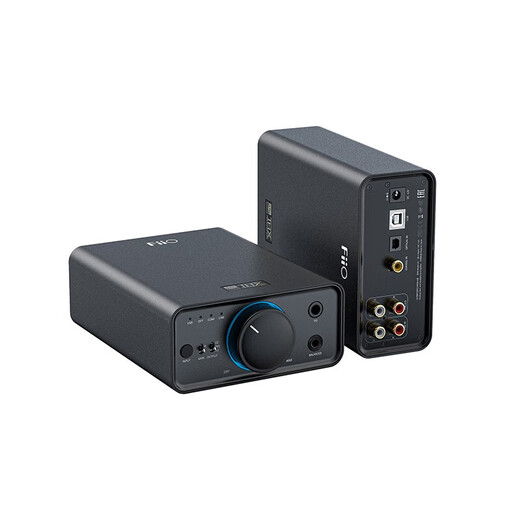 飞傲（FiiO） K7台式解码耳放 DSD解码一体机耳机功率放大器 HiFi解码器 黑色
