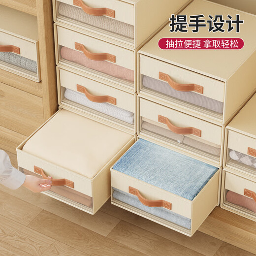 Quality clothes storage box, household quilt storage box, dormitory Oxford cloth, foldable, one piece, 32*40*17cm