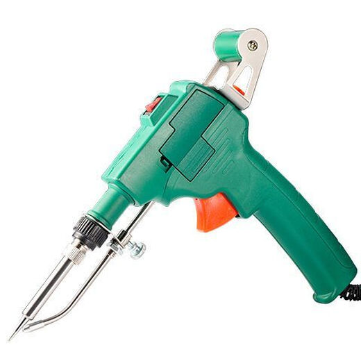 Yanran's new 80w high-power soldering gun hand-held electric soldering iron automatic tin delivery soldering gun repair welding repair set manual soldering gun + tin wire 5 rolls