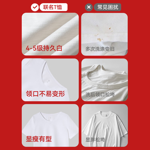 京东京造【东哥同款】猪猪侠X京东外卖联名男士短袖T恤 白色 XL