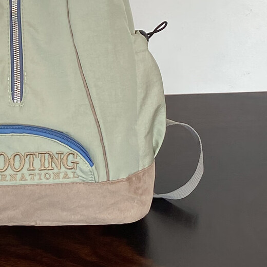 American Retro Rucksack Junior High School School School School School Bag Männlich Ultra-Licht-Reise-Rucksack Frauen Japaner vielseitiger Computertasche WTA-2001a#Green