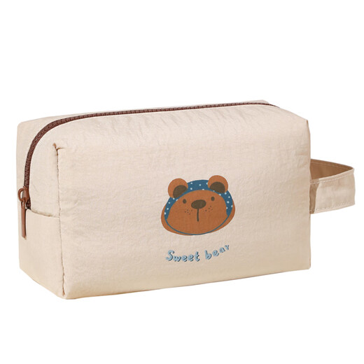 Lohas Travel Cosmetic Bag Portable Small Women's Mini Small Package Small Toiletries and Skin Care Products Women's Compact Outing Waterproof Storage Bag