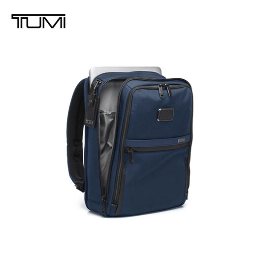 途明（TUMI）TUMI ALPHA高端弹道尼龙男士双肩包02603581NV3E海军蓝 夏季出游
