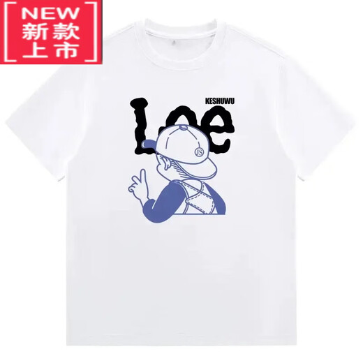 La nueva marca versátil de verano de la Estación Europea de Xiangglang es una marca versátil moderna de moda de moda en el cuello redondo de moda.