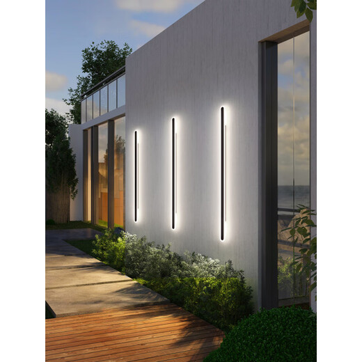 OPUYUANXING LUCTURES MUR SURDOOR MINIMAUX MINIMAUX EXTÉRIEUR LONGE LONGE LETURE LUMBRE VILLA DORTE DE PORTE MUR MURME COURNE COLONNE COLONNE MURS LAVIEN 003Z 9227- [Modèle d'atterrissage] 9227-120CM-NEUTRALE