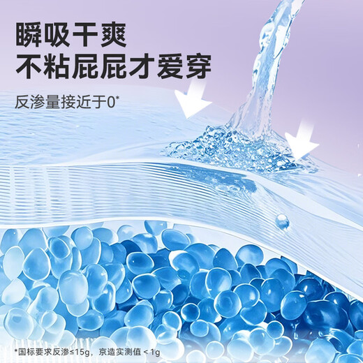 京东京造婴儿拉拉裤夜用专研 安睡夜用裤型纸尿裤整夜安睡XXL码22片15kg+