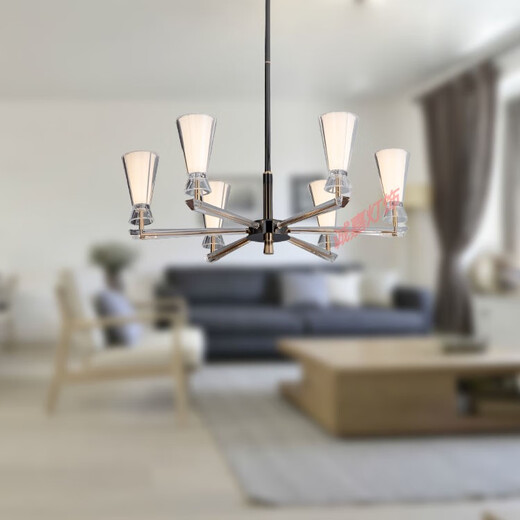 Leshi (NVC) Lighting Lighting Chandeliers Simple Modern and Fashionable Studing Study dormitorio Zhuoya JBXG12154 12 Cabezas 112W-95*75 cm 7020730