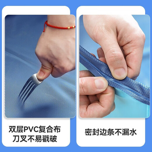 Star Wonderful Dog Bath Basin Foldable Cat Swimming Pool Special Foldable Bathing Artifact Pet Bath Basin for Medium and Large Dogs Pet Bath Basin Blue (80*30cm)