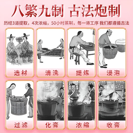 北京同仁堂胖东来超市山东正宗东阿阿胶固元糕即食阿胶礼盒补气血女补气养血 甄选驴皮 送礼袋【阿胶固元糕520g*2盒】粉色款 端礼盒送长辈见家长实用正品阿胶块京官方店东自旗舰營