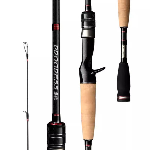Le nouveau miracle évolution de la cinquième génération de la cinquième génération Mandarin Tie à poisson Rod à propos de la bouche Basse Basse Big Lure Rod 3 mètres Poignée de pistolet de type insecte 2.0C682L