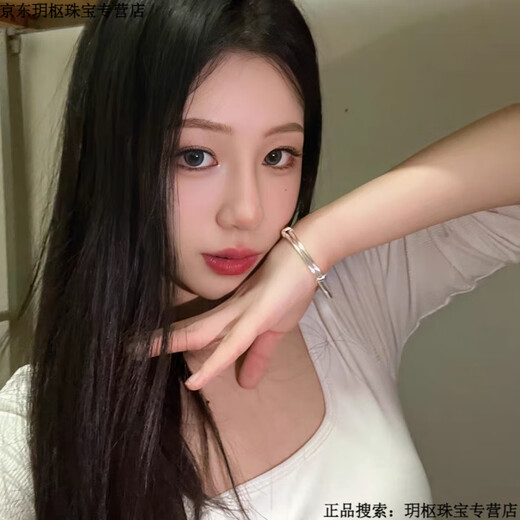 Tongrubi 999 sterling silver pure silver bracelet bracelet Mobius bracelet solid bracelet for women 2.786g for women without gift box