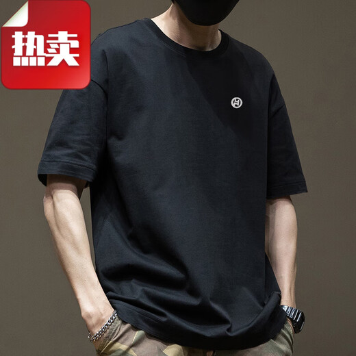 凡客诚品 VANCL夏季短袖t恤男士重磅纯棉青少年简约潮流痞帅宽松学生半截袖体恤 白色-1365短袖-100纯棉 S 建议80-110斤
