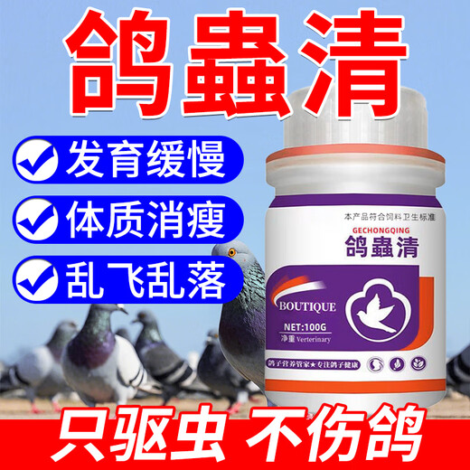 Tianyi Hong Pigeon Chongqing genuine Pigeon Chongqing Coccidia Trichomonas safe breeding racing pigeons homing pigeon breeding pigeon general feed additive Pigeon Chongqing 1 bottle