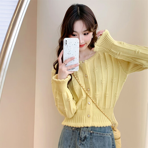 TonLion 2025 Autumn and Winter Age Reducing Gentle Three-dimensional Skin Stylish Women's Cardigan
