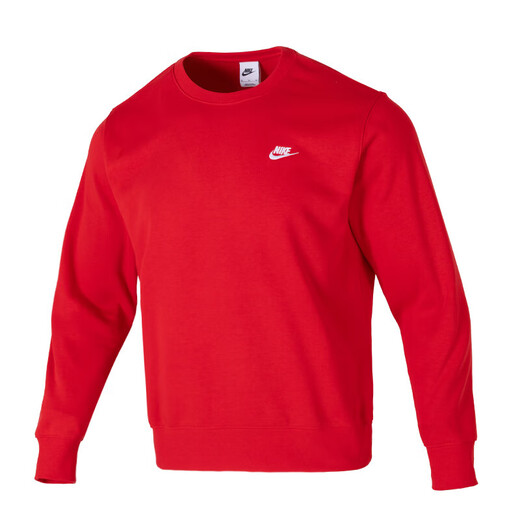 Nike (Nike) Herrensportset 2025 Jahr des Jahres des Nation Red Fashion Pullover Pullover Casual Strick Hosen 2-teilige Set FN3889-657+FQ4331-010 S