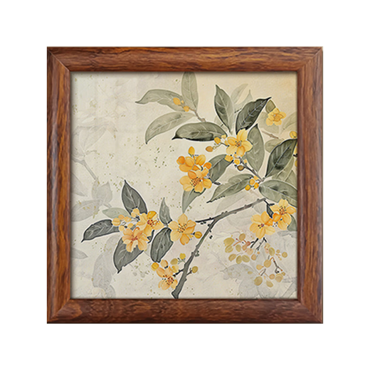 Zhang Xiaohua's shop <Baihui> medieval style desktop ornaments ornaments decoration on the table new Chinese-style tea room flower small pendant painting