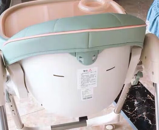 接运猫适合Besaby贝氏9202 贝麟儿儿童餐椅坐垫PU座垫防水防污无异味 少女粉PU坐垫 原厂坐垫