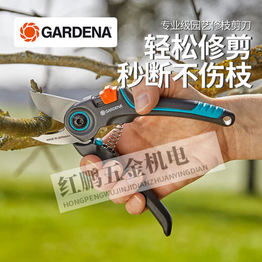 Pupan German imported gardening pruning shears, garden fruit tree pruning shears, special bonsai flower scissors, shear? 22mm, liquid nitrogen low temperature hardening 60HRC expert