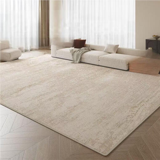 Mu Ni 2026 new style Italian living room carpet light luxury high-grade no-wash wipeable minimalist bedroom home floor mat waterproof and anti-fouling Italian living room carpet 140*200cm