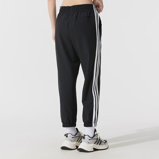 
Adidas women's sports suit 25 summer new simple casual round neck short-sleeved T-shirt running breathable sports pants trousers two-piece set/simple trend L