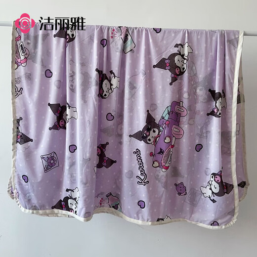 Jie Liya (grace) children's cooling ice silk blanket kindergarten baby nap air-conditioned quilt thin blanket Sanrio-Sweet Melody 80x120cm
