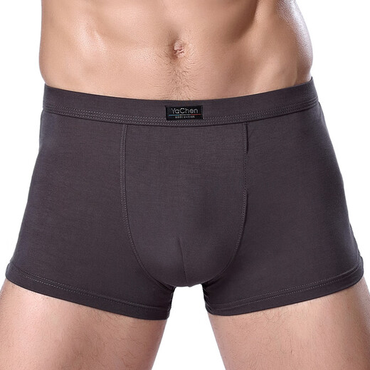 Sieben Wölfe (Septwolves) Tiktok Herrenunterwäsche Flat-Winkel-Bambusfaser Großgröße Lose Youth Boxer Unterwäsche [9928] Schwarz L 80-100jin [Jin entspricht 0,5 kg]
