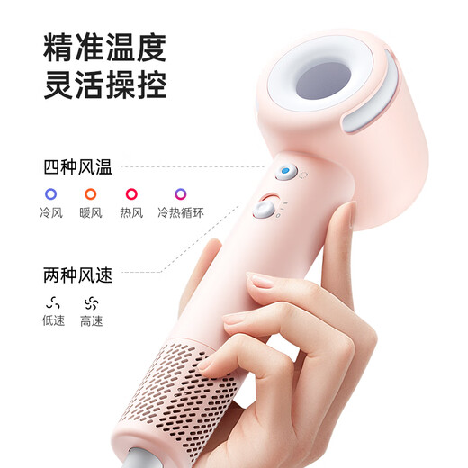 CONFU high-speed hair dryer mini portable quick-drying home gift for blowing hair with strong wind negative ion hair dryer F9 Air powder