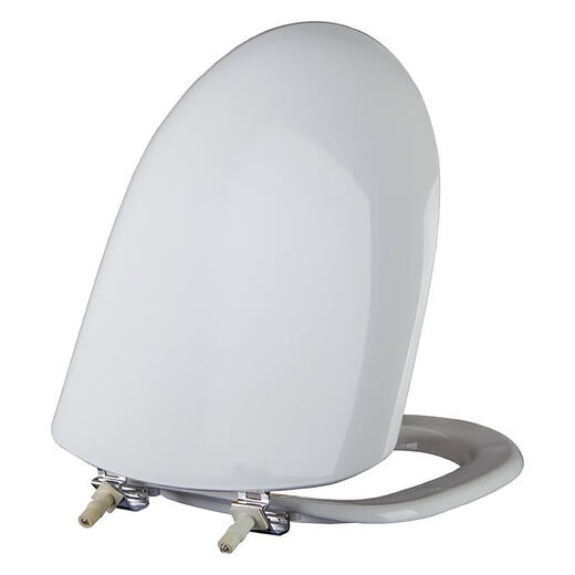 SMVP old toilet cover DH19M rear plug-in side-mounted U-shaped cover curved curved cover plate ladder-shaped bone color cover Wrigley 1234/1229/1283/1190