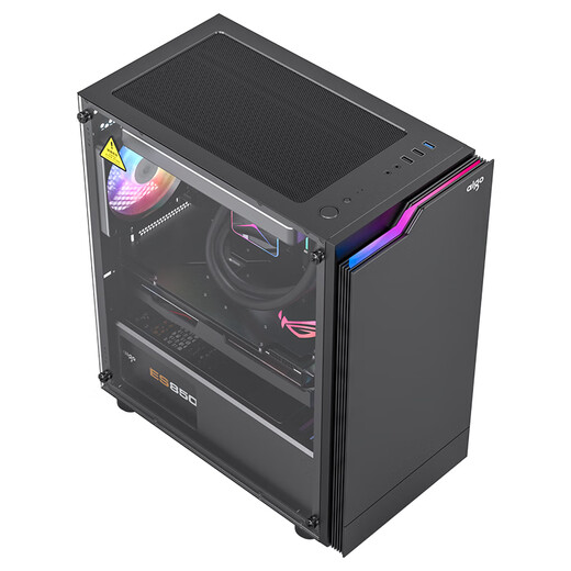 AMD Ryzen 7 5700X/7650GRE/9060XT/5060Ti desktop assembly machine game e-sports live broadcast design computer host DIY complete machine configuration two 5700X+RX6500XT