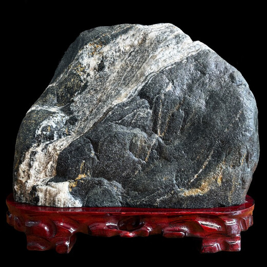 Ehrfurchtsamer Stein authentischer Taishan Stone Natural Rohstein Taishan Stone wagen es im Wohnungszimmer in der Innenräume Yangshi Rucksstein Ornamente 9901 Fuman Jinshan